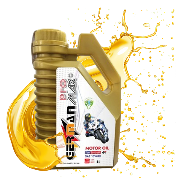 German Max Pro® Bike Lube 4T SAE 10W30 | API SM | JASO MA2 | 1 Liter