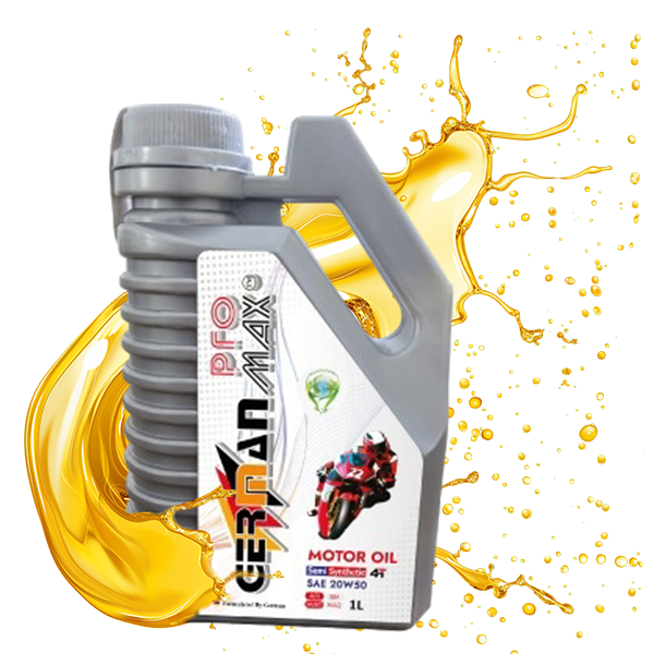 German Max Pro® Bike Lube 4T SAE 20W50 | API SM | JASO MA2 | 1 Liter